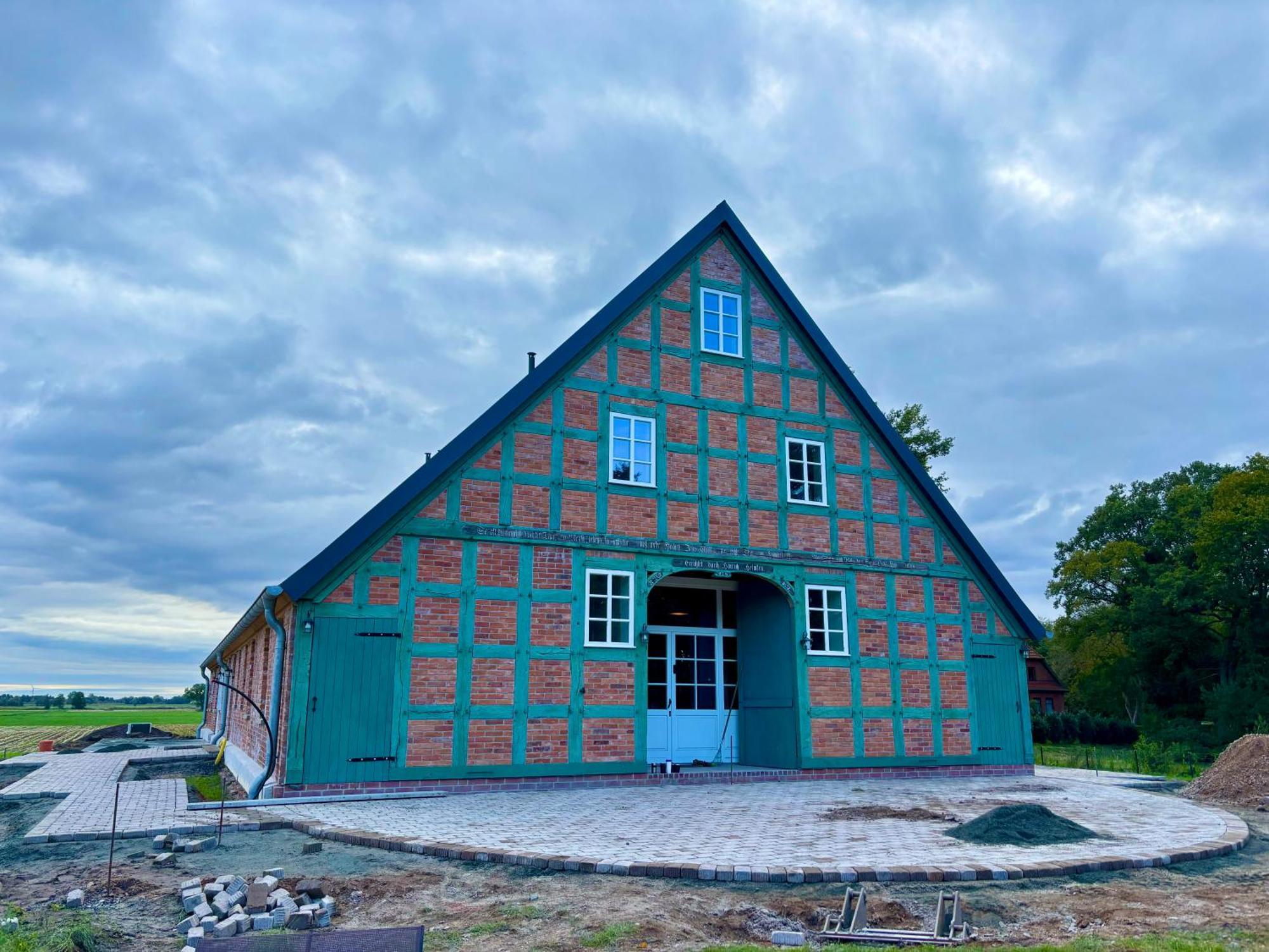 Niedersaechsisches Hallenhaus Im Modernen Gewand 릴리엔탈 외부 사진